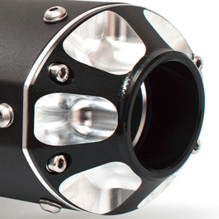 Contrast Cut Muffler Tip